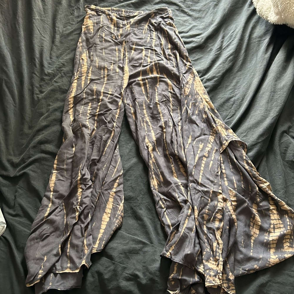Handmade tie dye float pants one size fits all